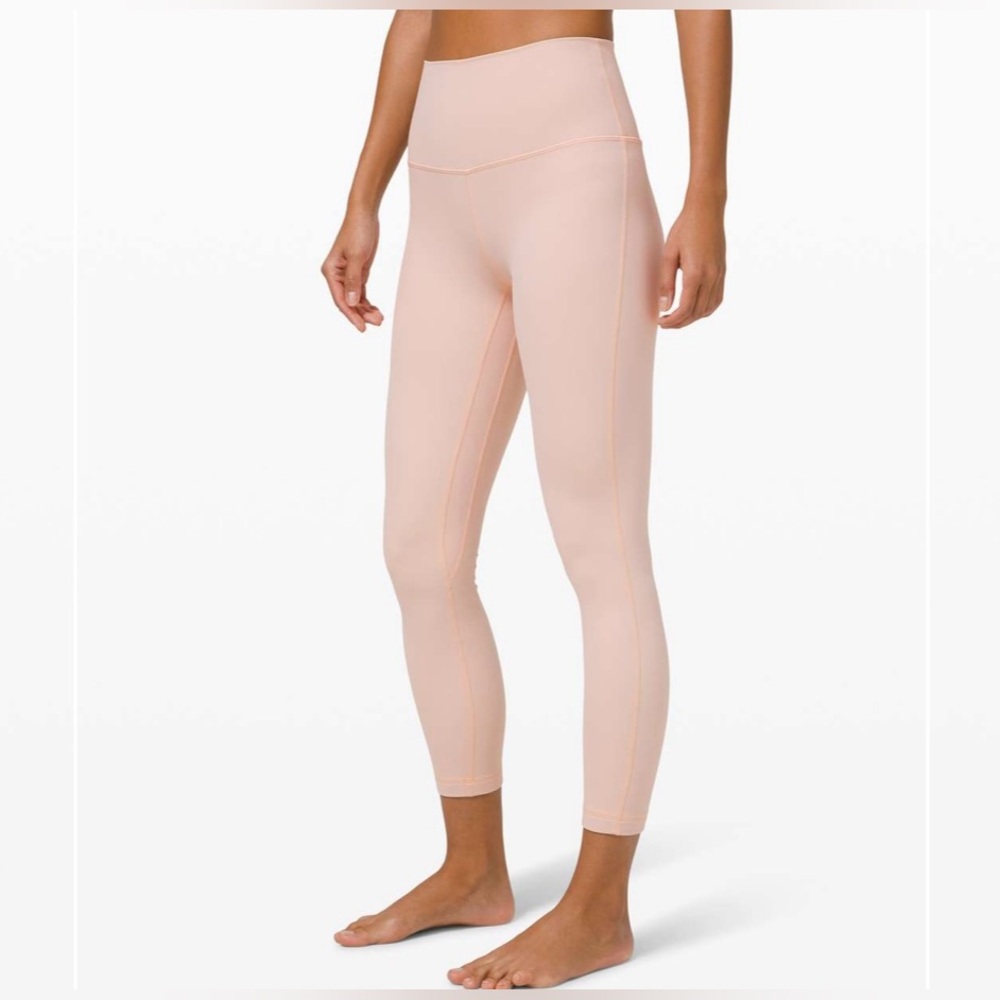 Lululemon Align Pant 25" in Feather Pink